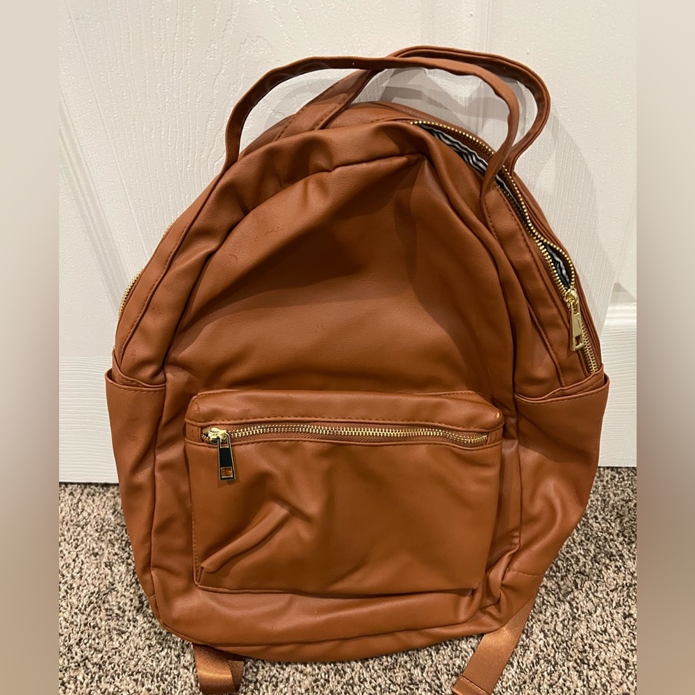 Camel color Backpack